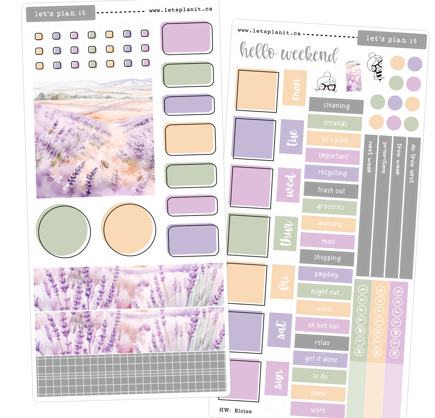 ELOISE COLLECTION | Weekly Kits