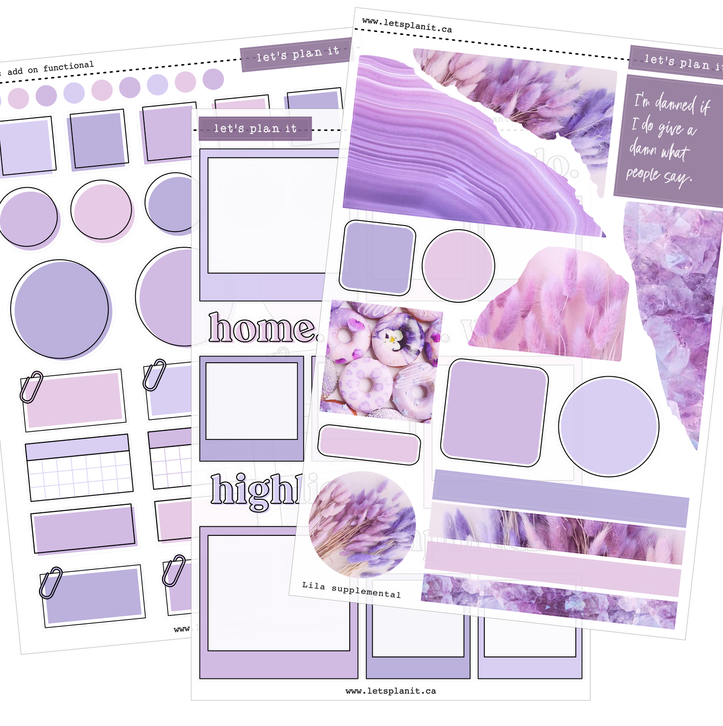 LILA COLLECTION | Weekly Kits