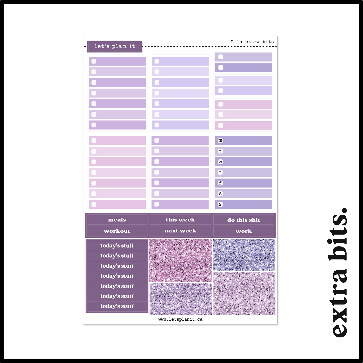 LILA COLLECTION | Weekly Kits