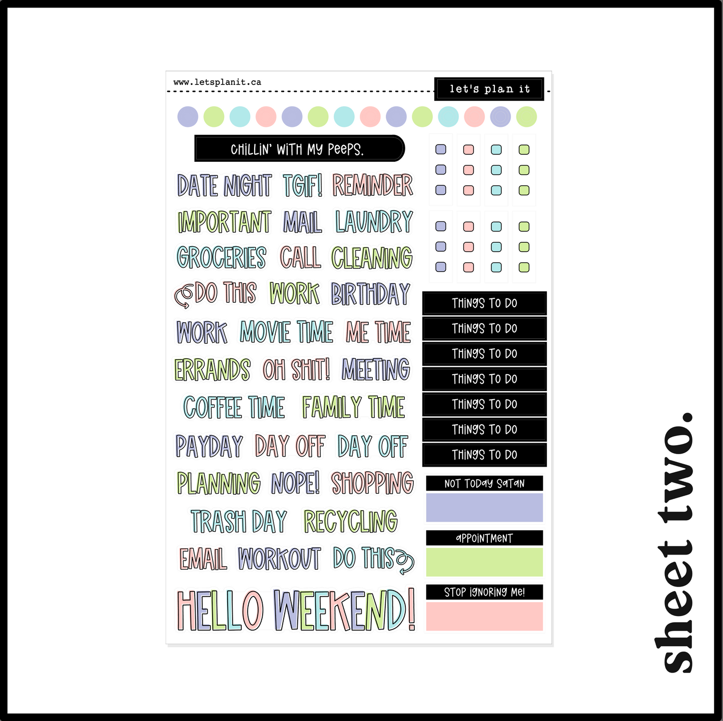 EMMA COLLECTION | Weekly Kits