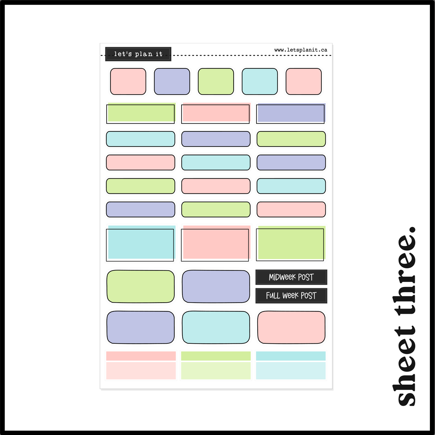 EMMA COLLECTION | Weekly Kits