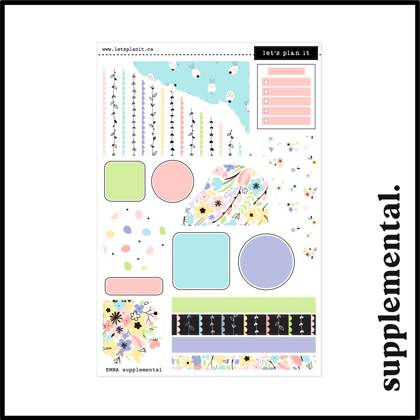 EMMA COLLECTION | Weekly Kits