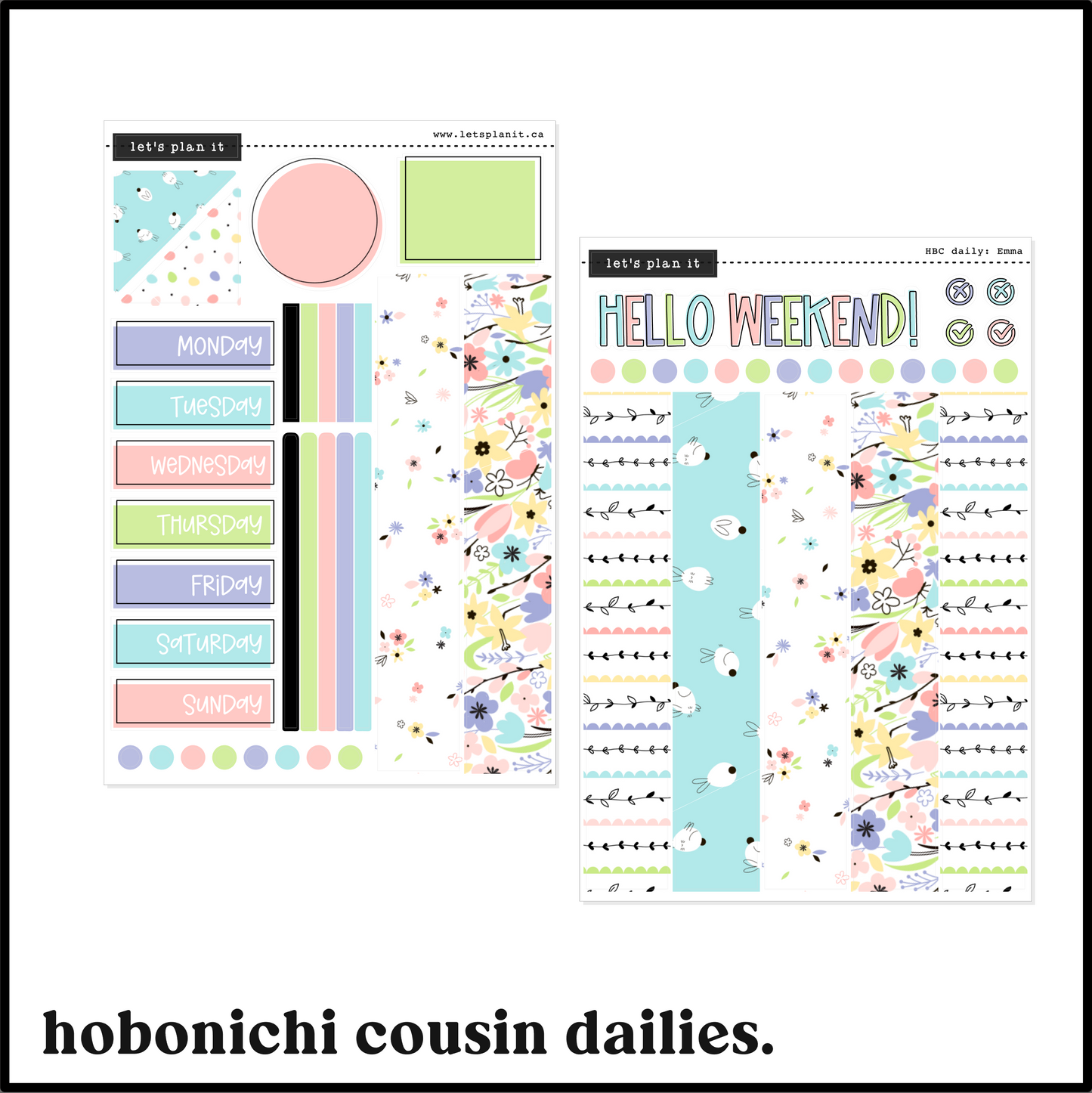 EMMA COLLECTION | Weekly Kits
