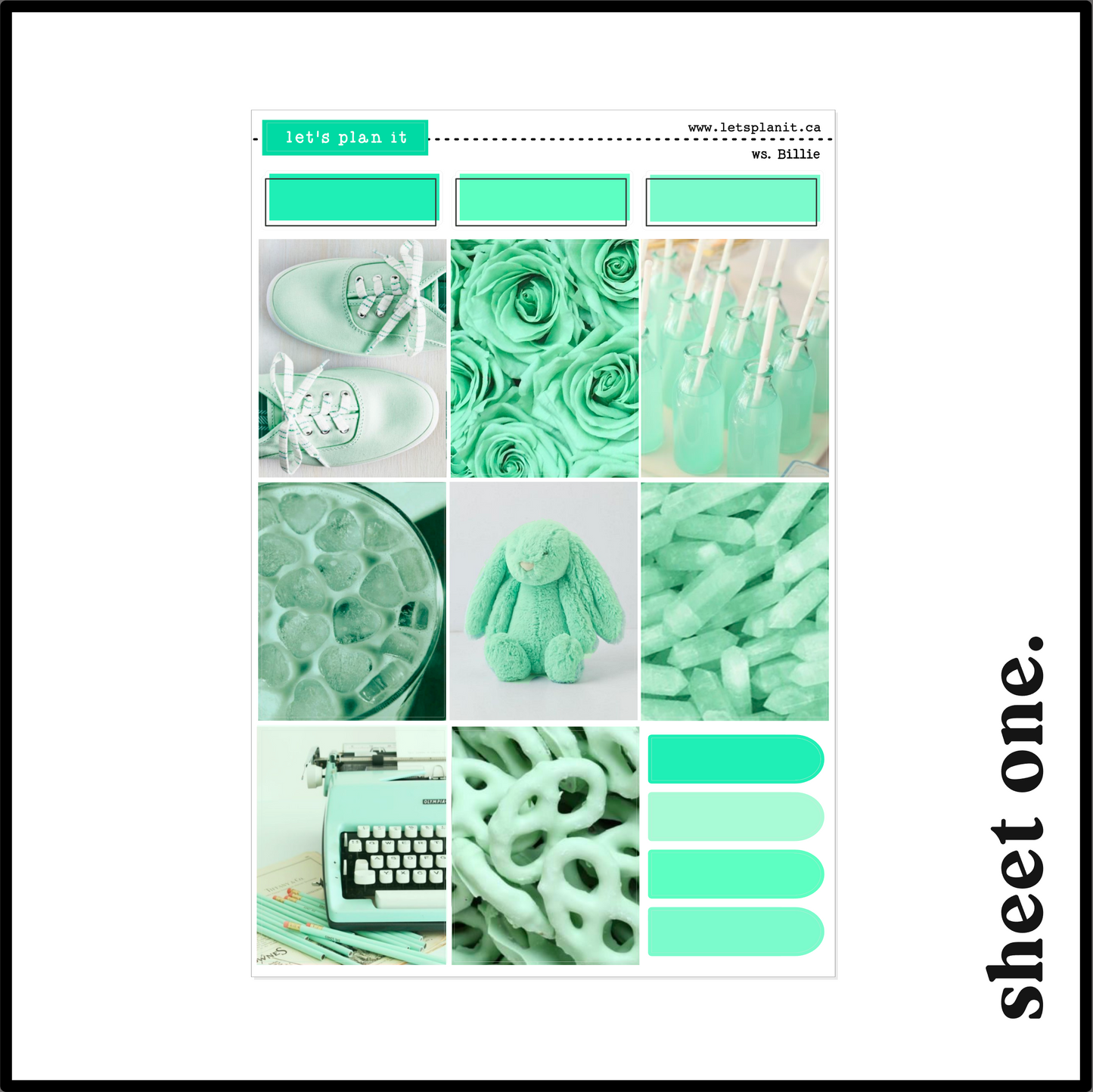 BILLIE COLLECTION | Weekly Kits
