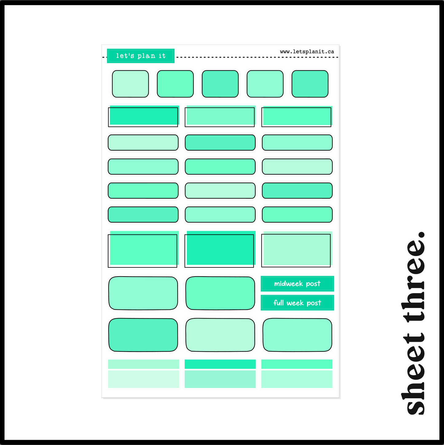 BILLIE COLLECTION | Weekly Kits