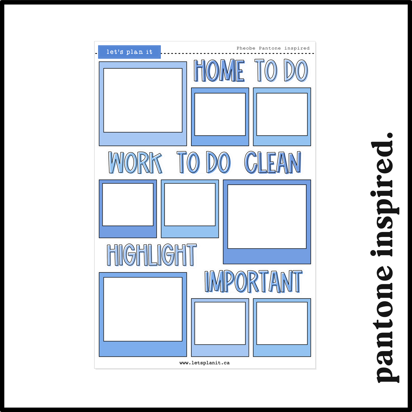 PHOEBE COLLECTION | Weekly Kits