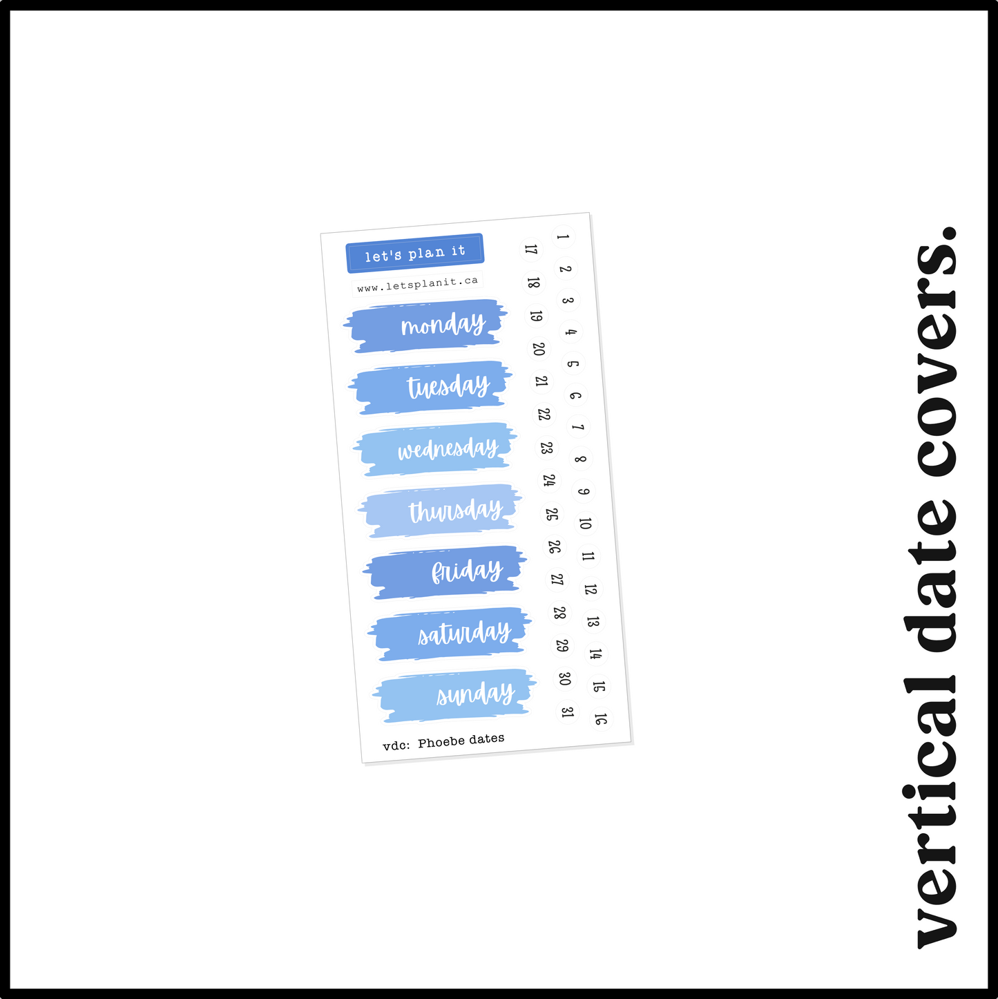 PHOEBE COLLECTION | Weekly Kits