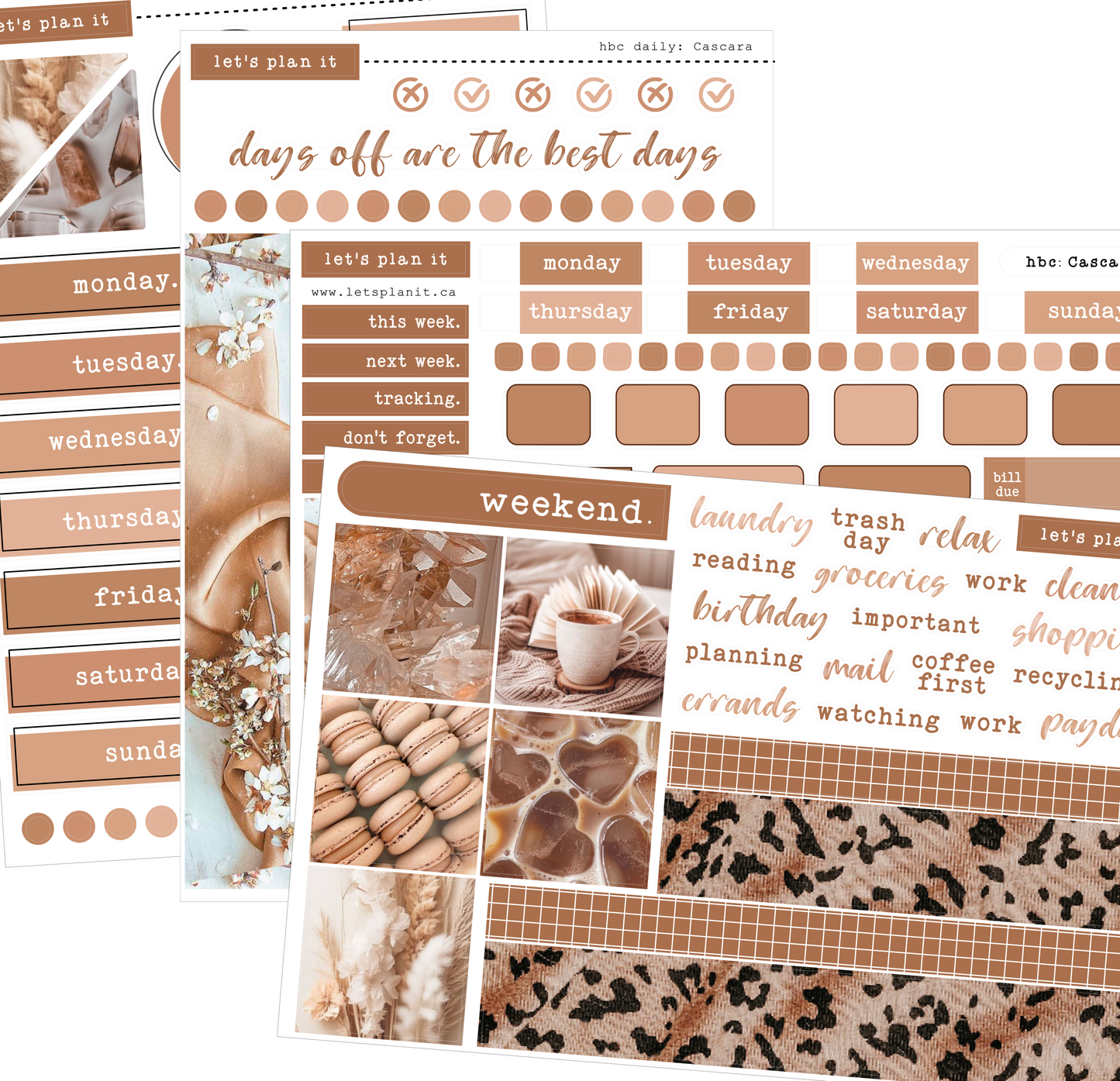 CASCARA COLLECTION | Weekly Kits