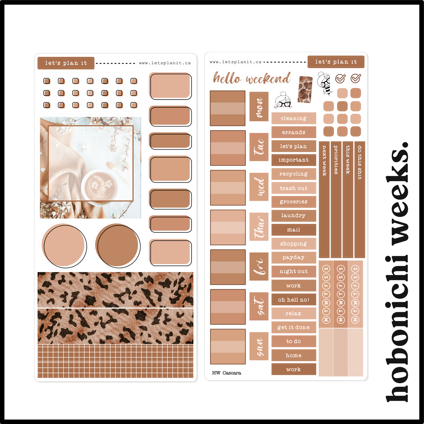 CASCARA COLLECTION | Weekly Kits