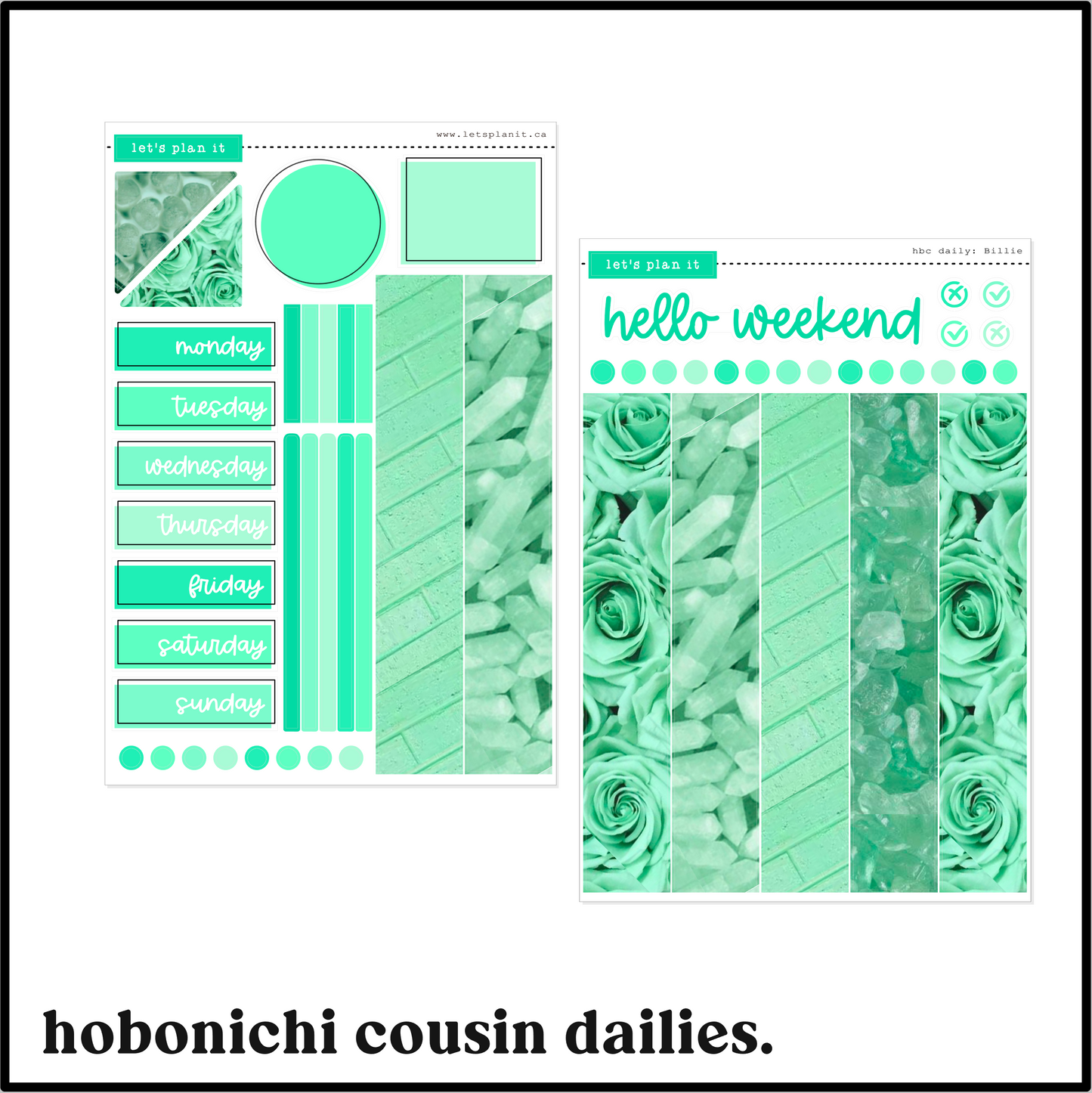 BILLIE COLLECTION | Weekly Kits