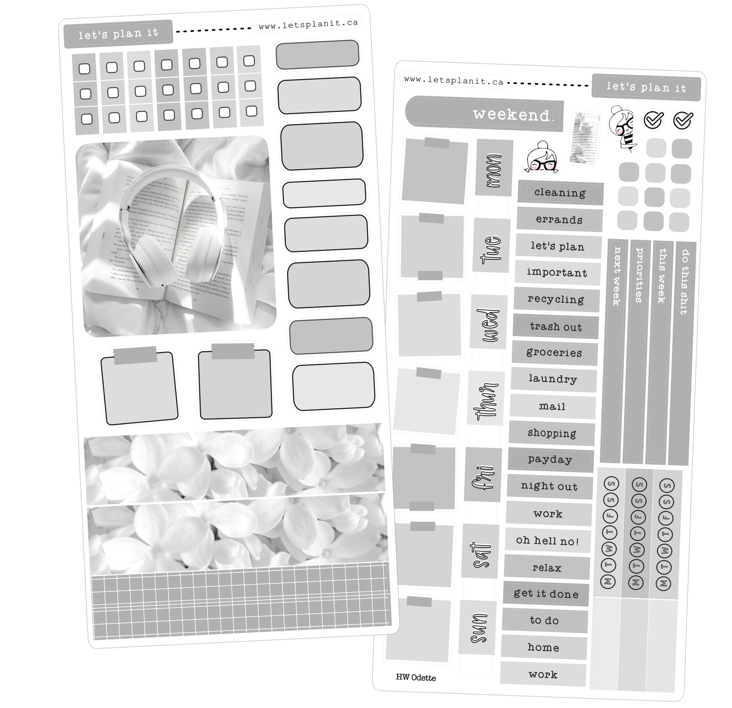 ODETTE COLLECTION | Weekly Kits
