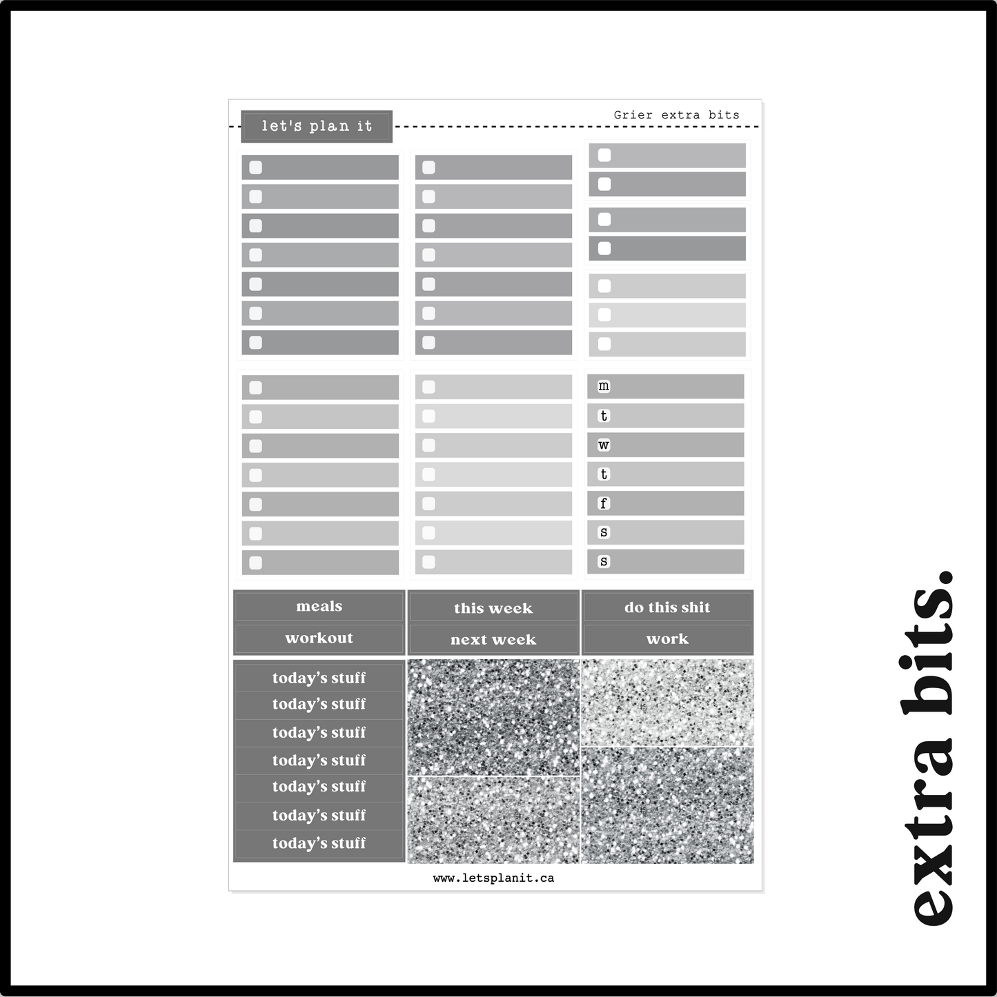 GRIER COLLECTION | Weekly Kits
