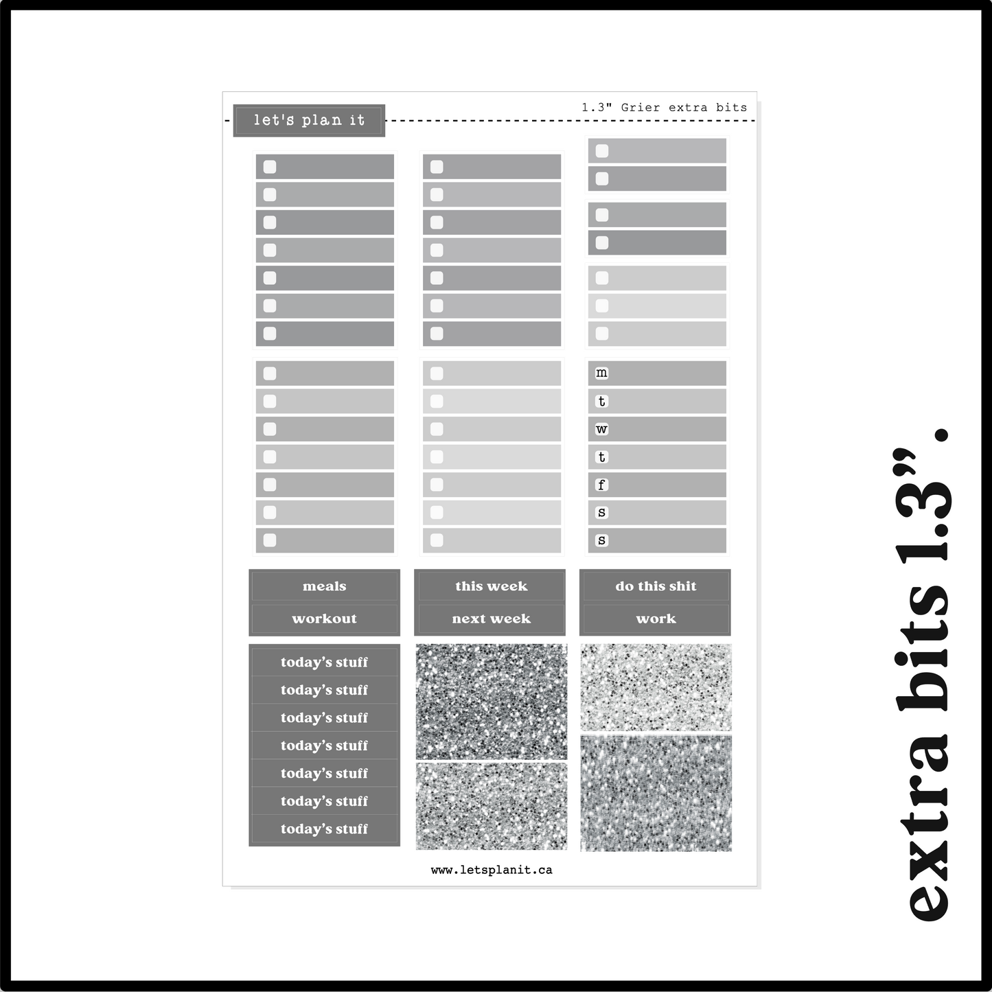 GRIER COLLECTION | Weekly Kits