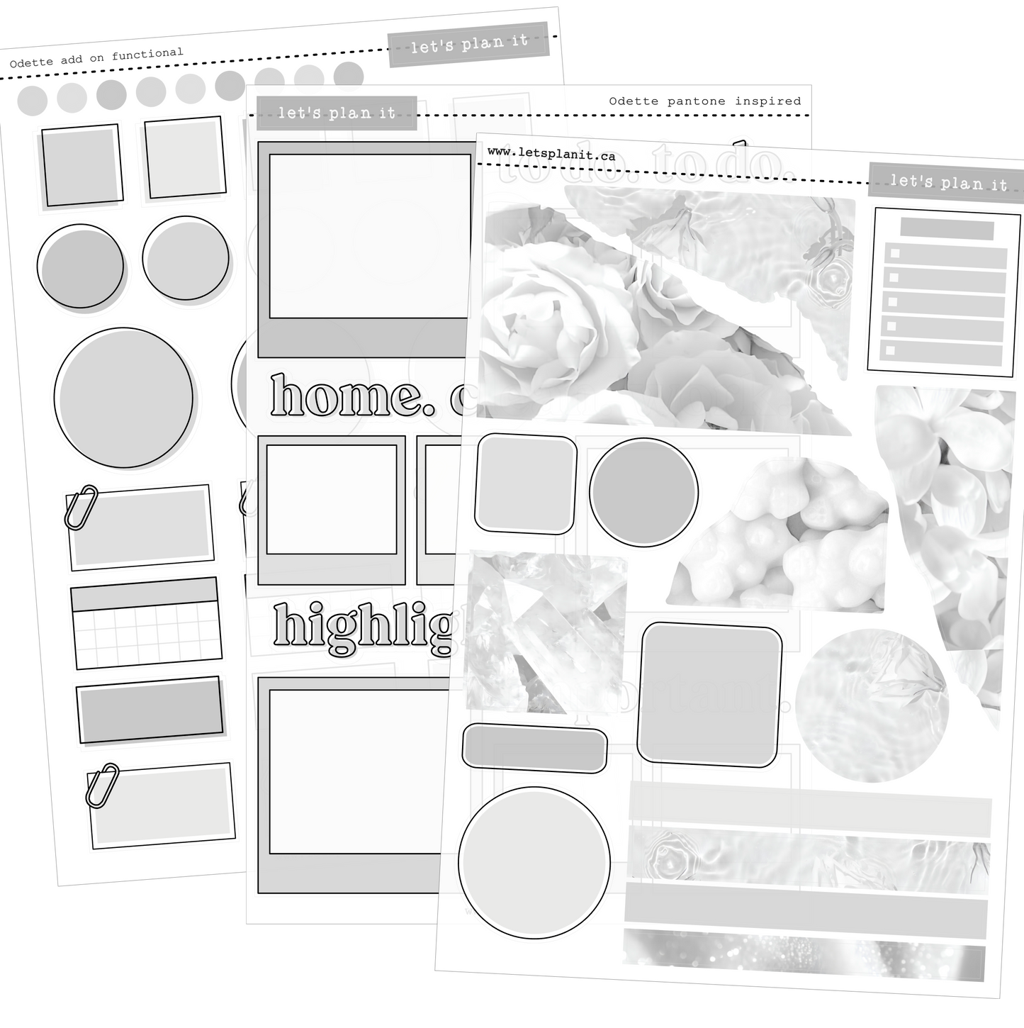ODETTE COLLECTION | Weekly Kits