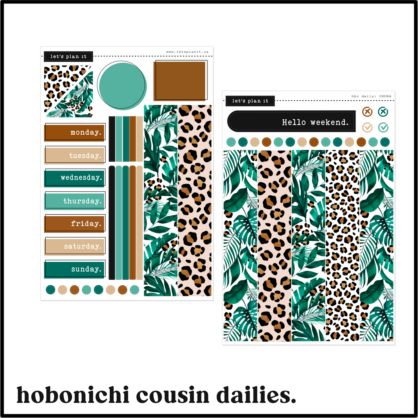 INDRA COLLECTION | Weekly Kits