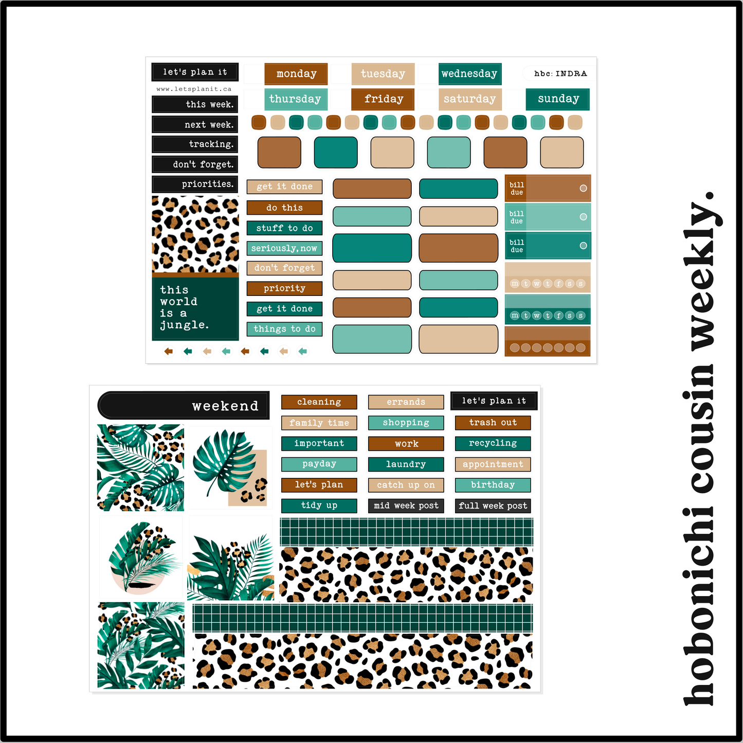 INDRA COLLECTION | Weekly Kits