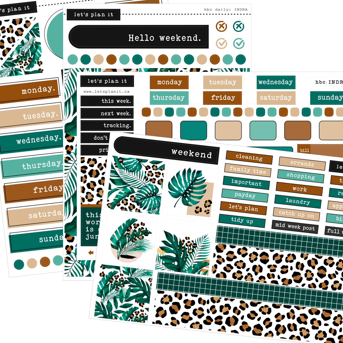 INDRA COLLECTION | Weekly Kits