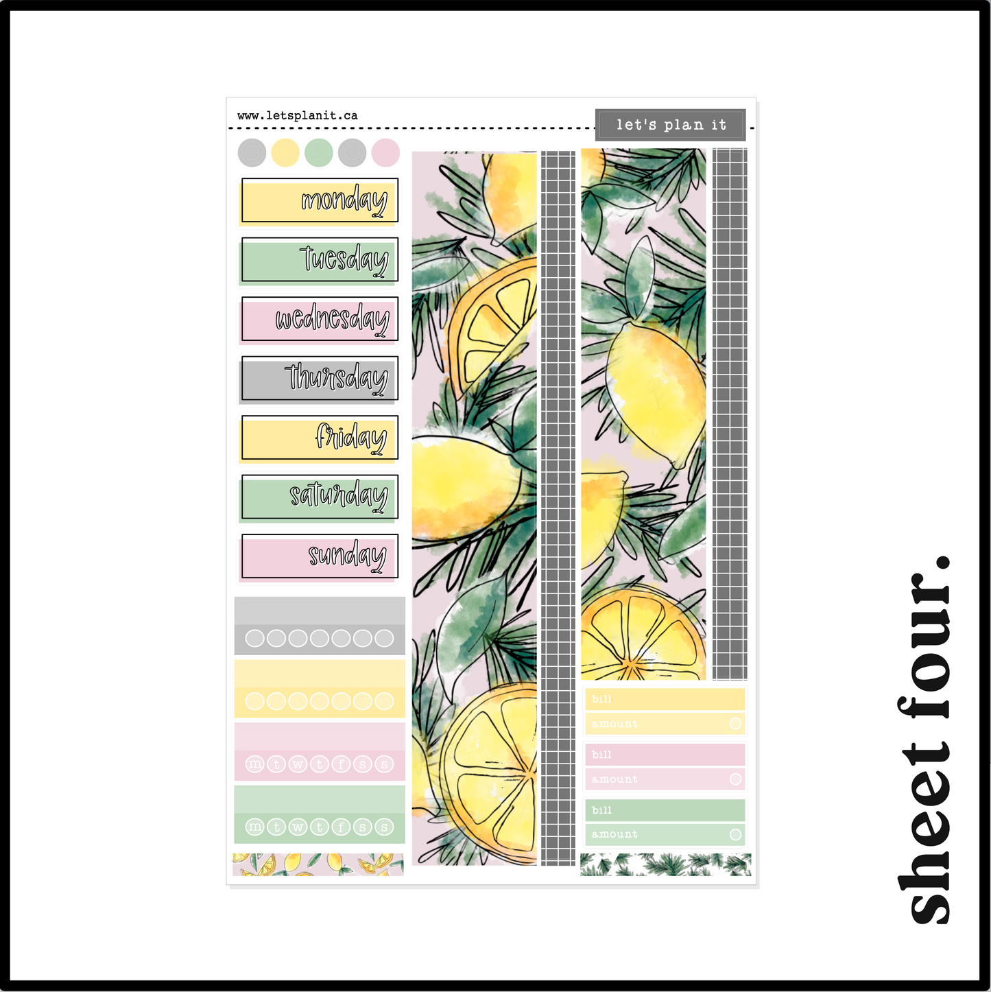 LILY COLLECTION | Weekly Kits