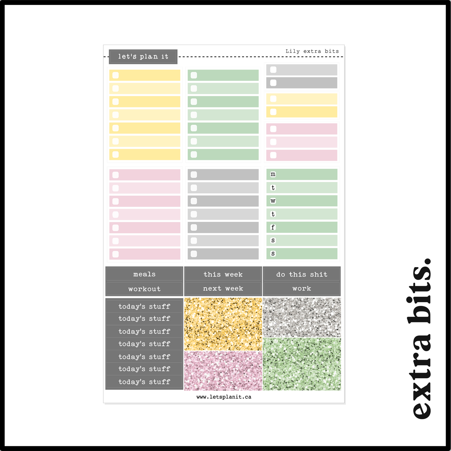 LILY COLLECTION | Weekly Kits