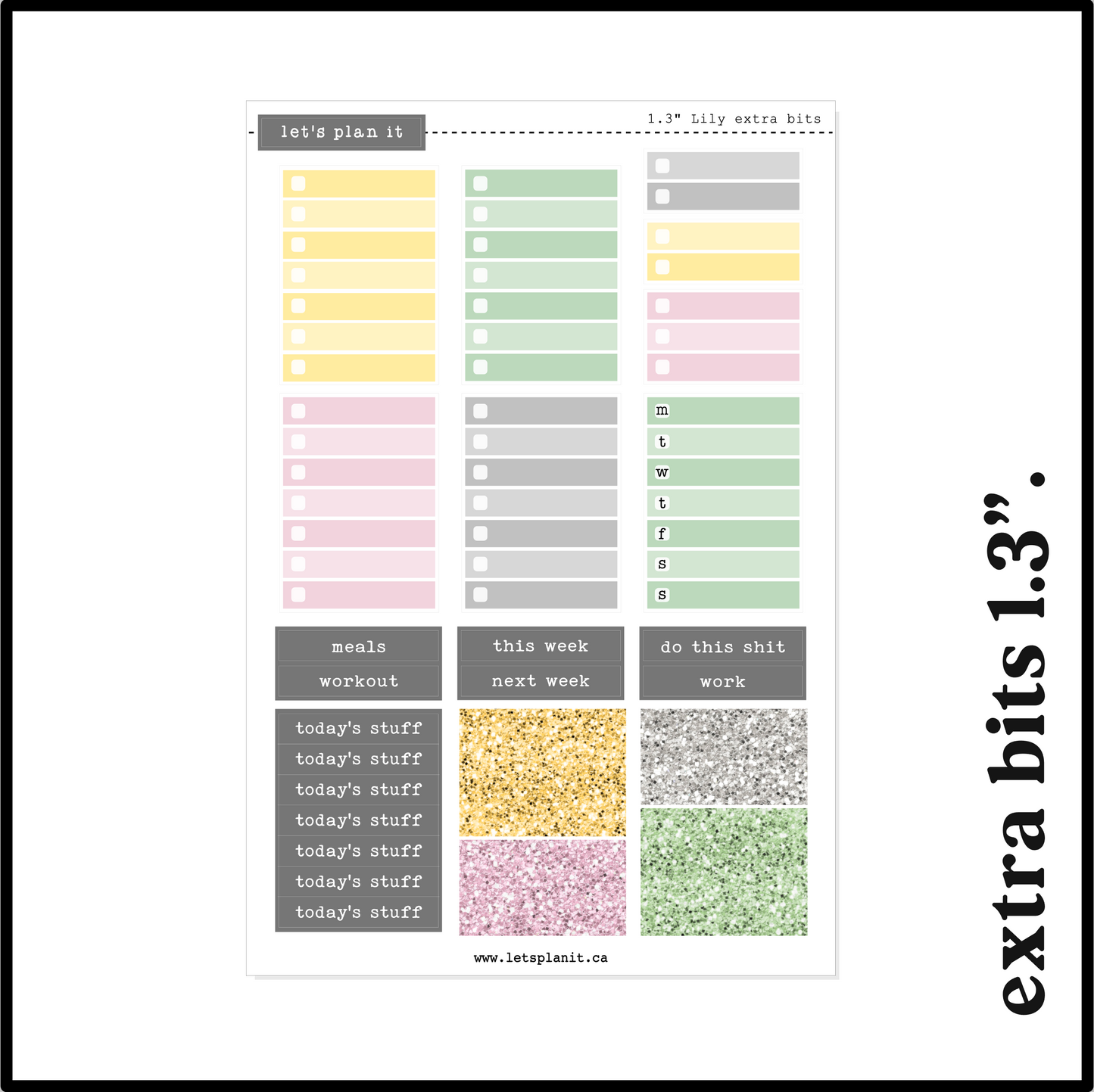 LILY COLLECTION | Weekly Kits