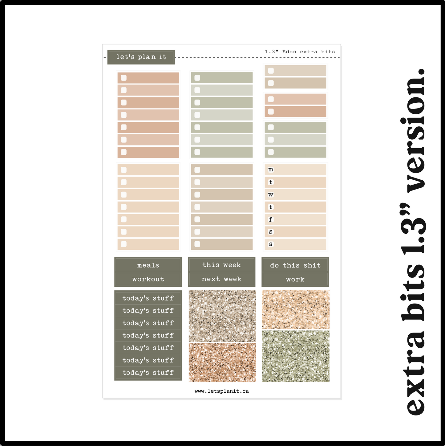 EDEN COLLECTION | Weekly Kits