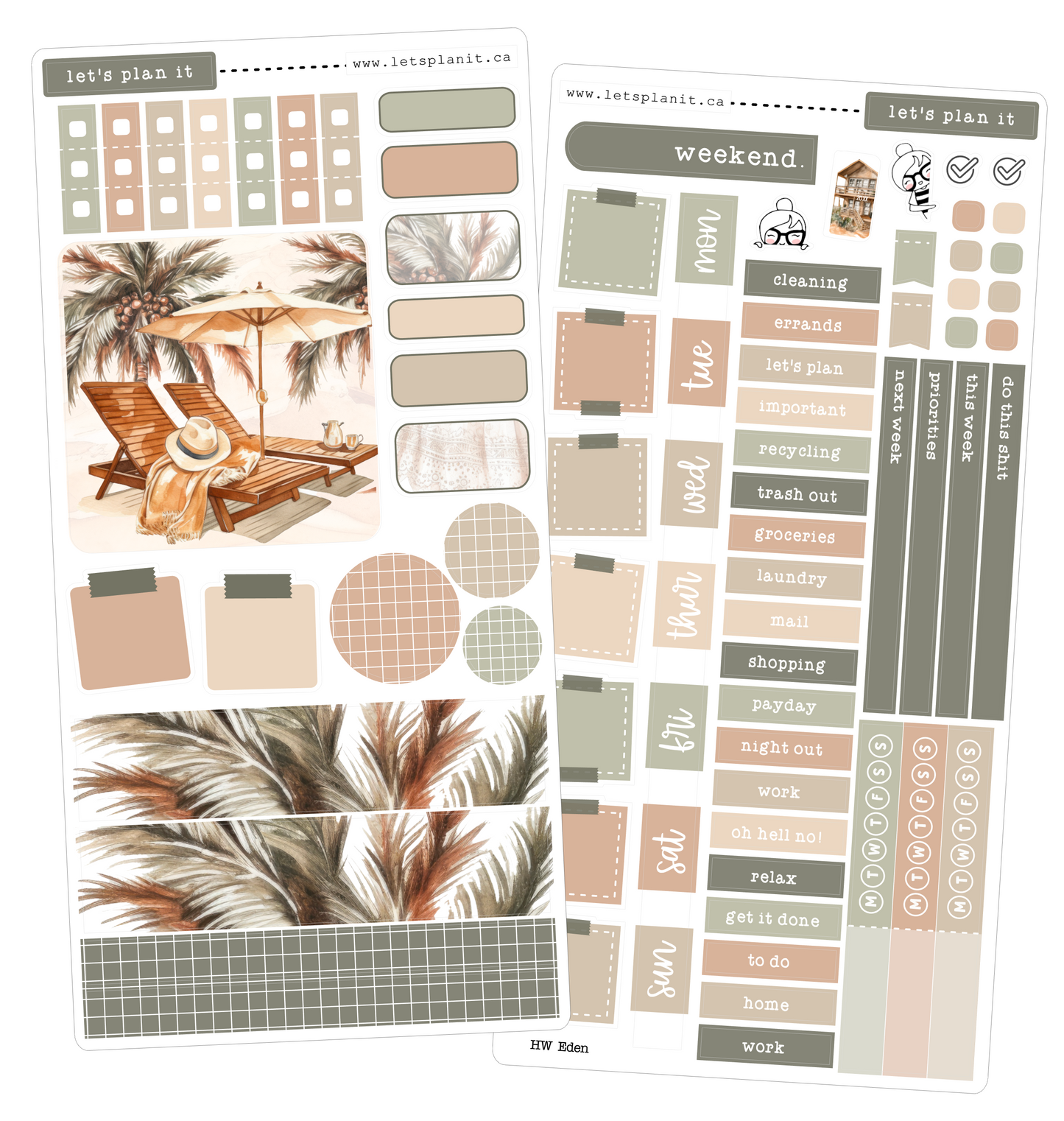 EDEN COLLECTION | Weekly Kits