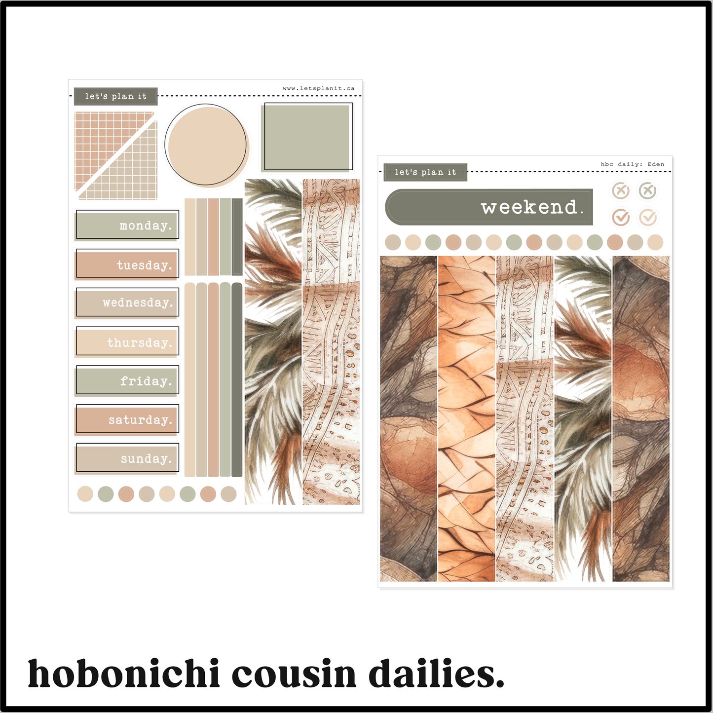 EDEN COLLECTION | Weekly Kits