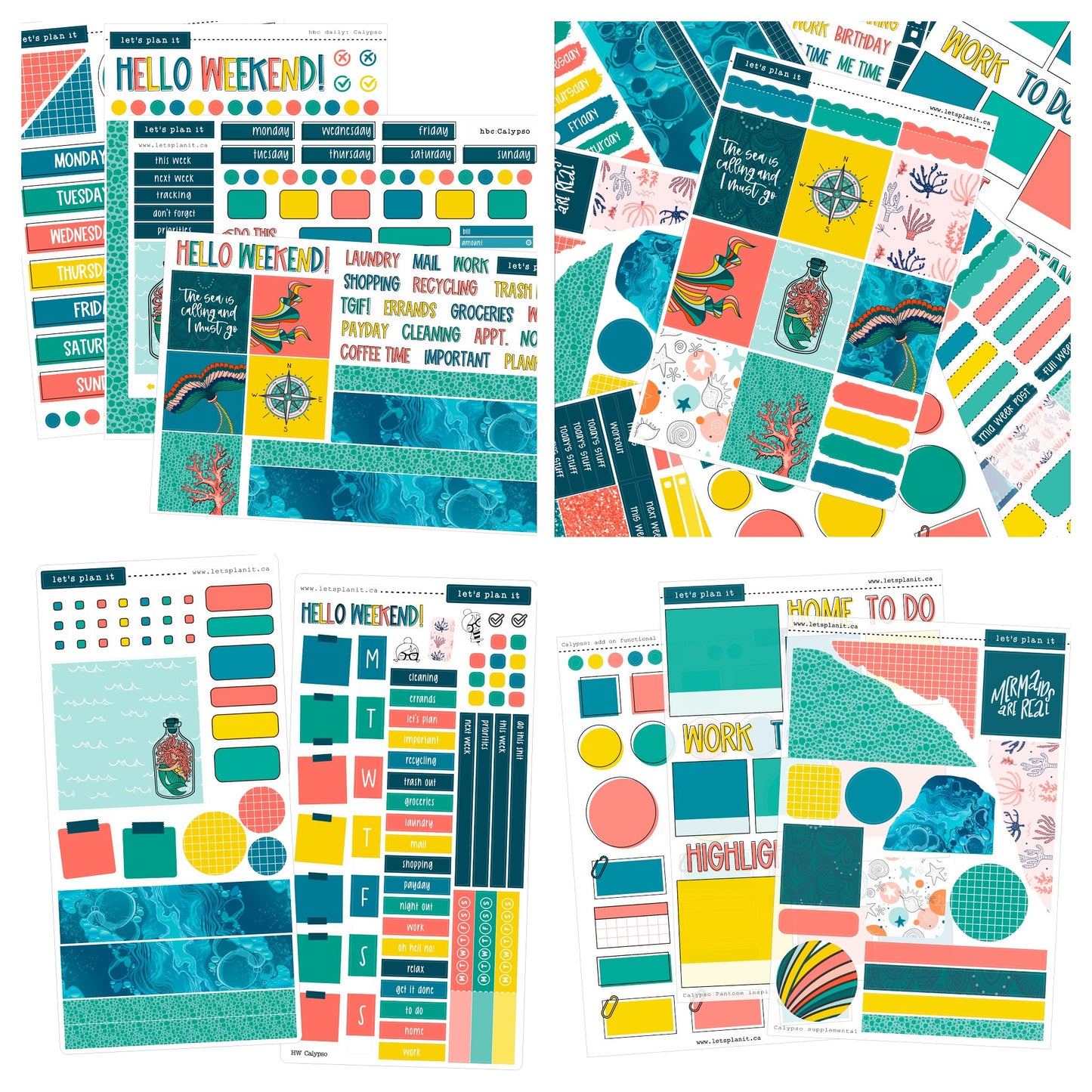 CALYPSO COLLECTION | Weekly Kits