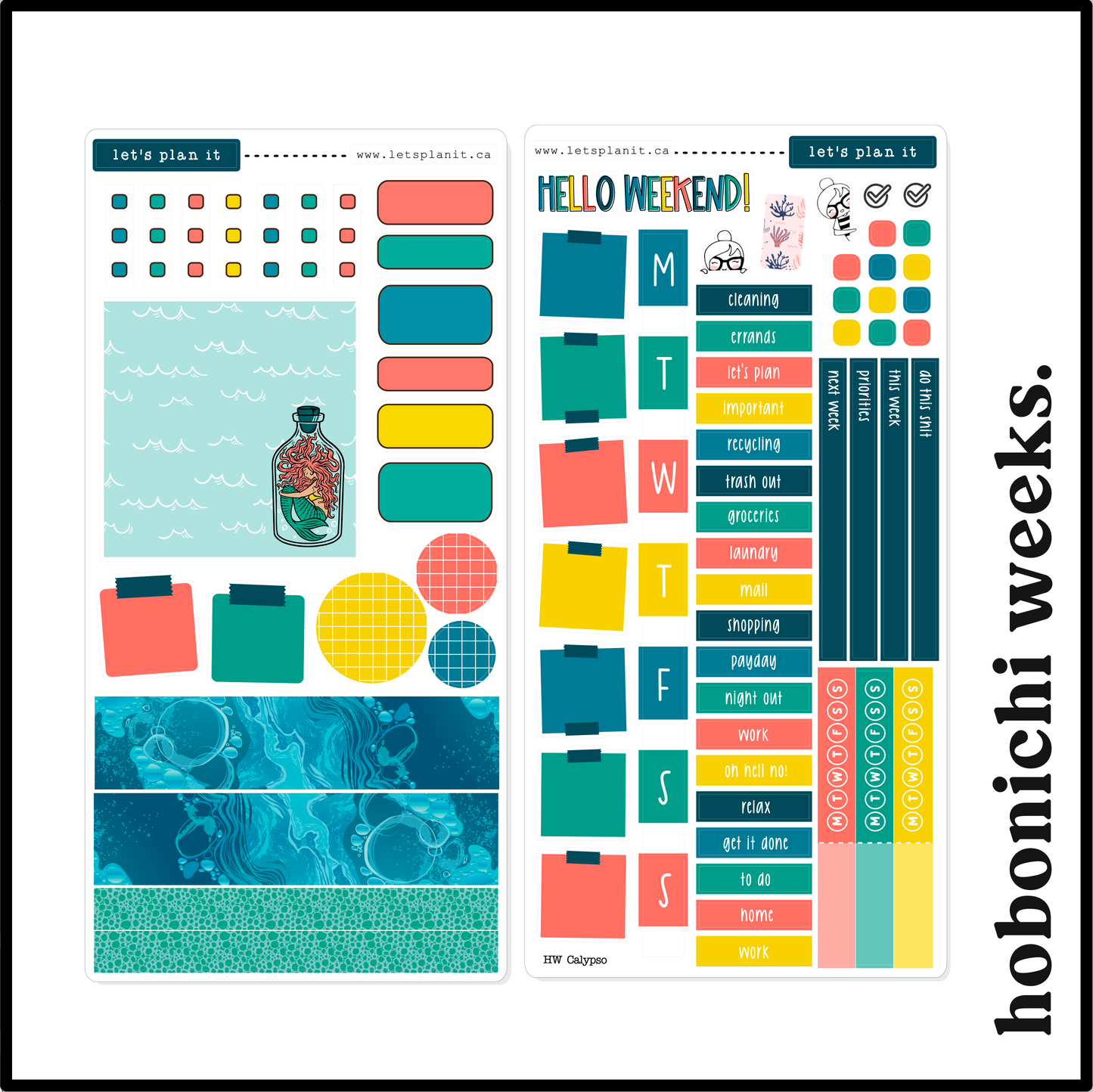 CALYPSO COLLECTION | Weekly Kits