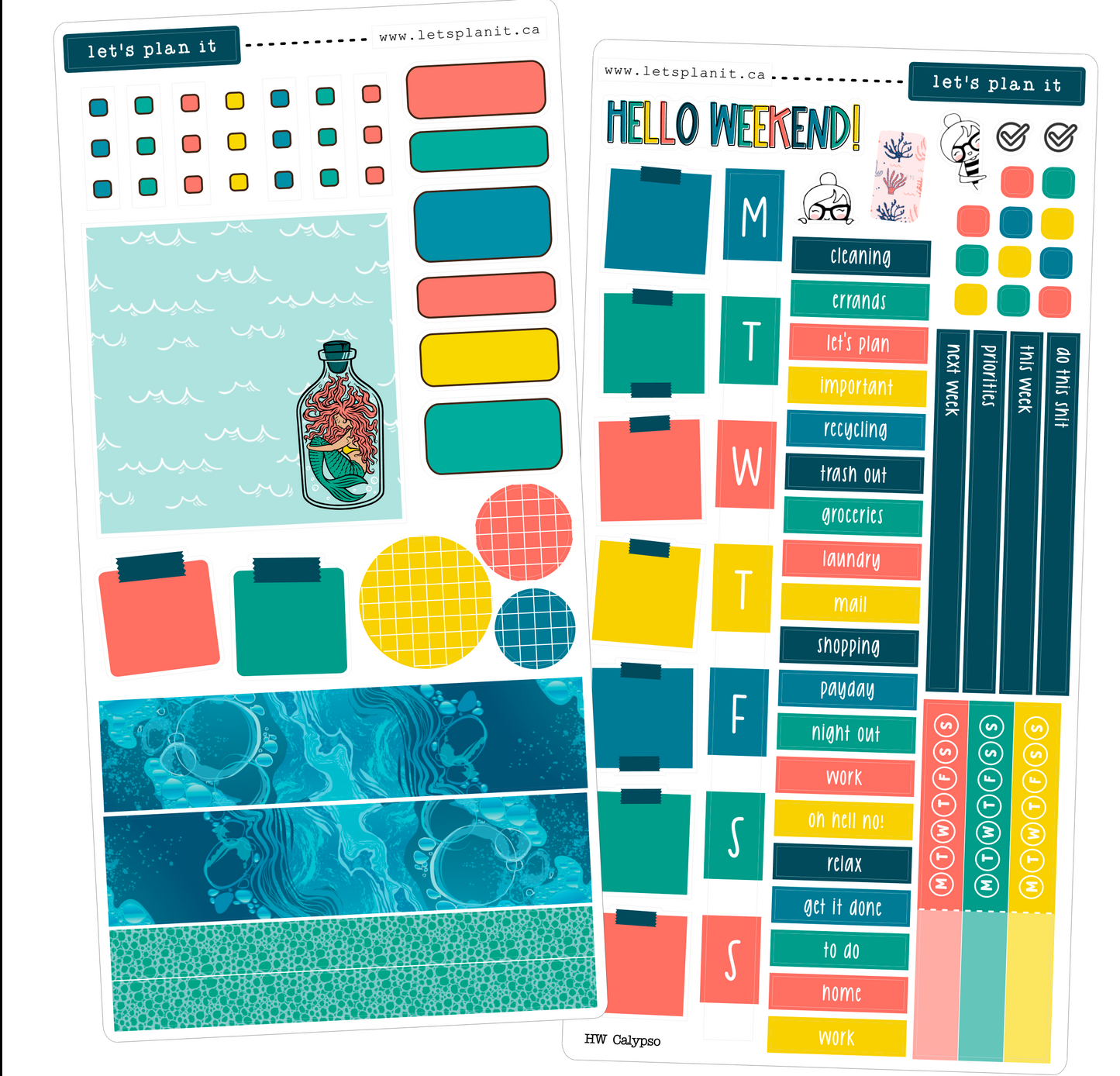 CALYPSO COLLECTION | Weekly Kits