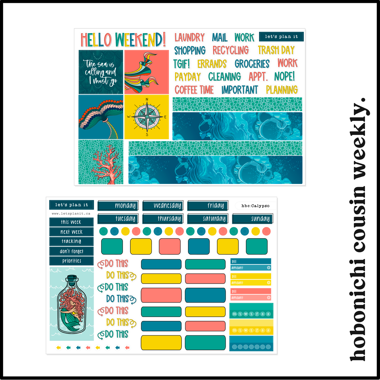 CALYPSO COLLECTION | Weekly Kits