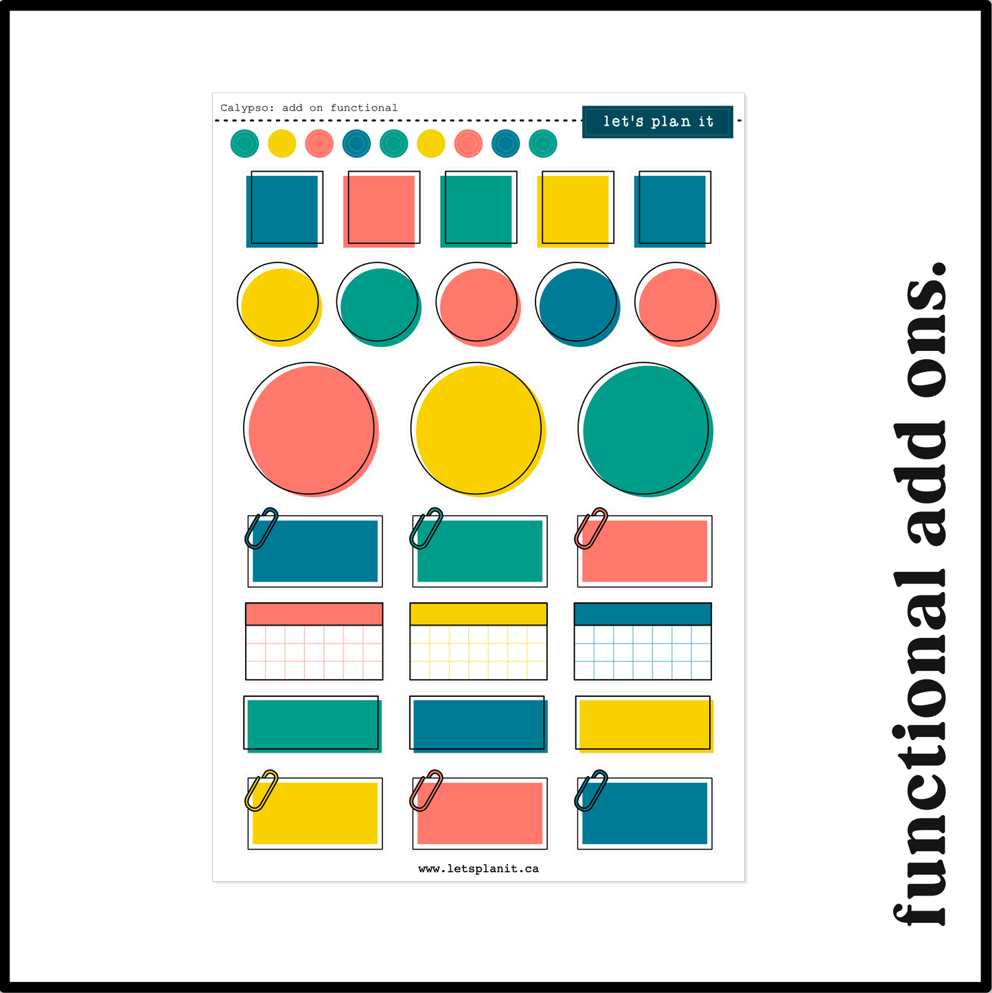 CALYPSO COLLECTION | Weekly Kits