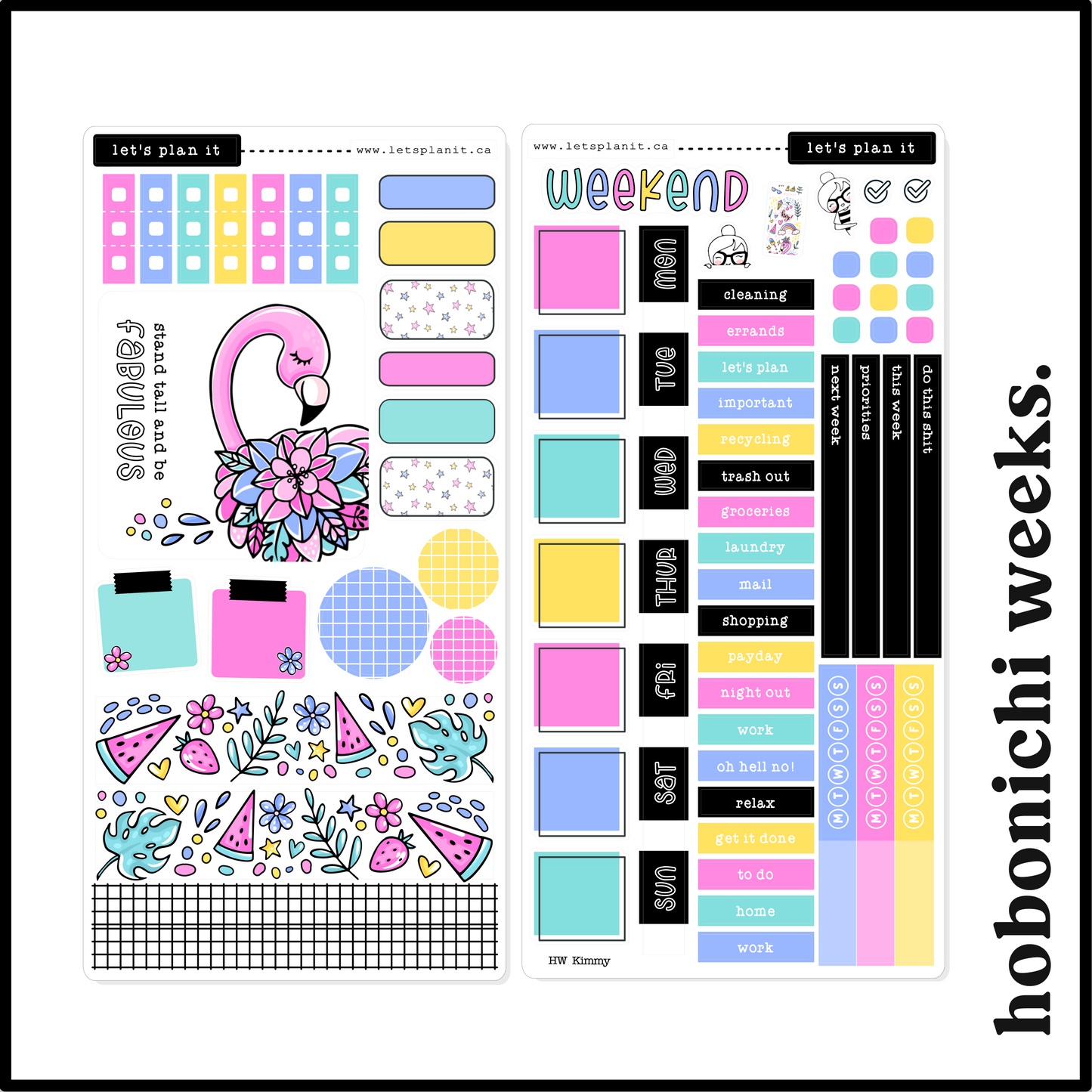 KIMMY COLLECTION | Weekly Kits