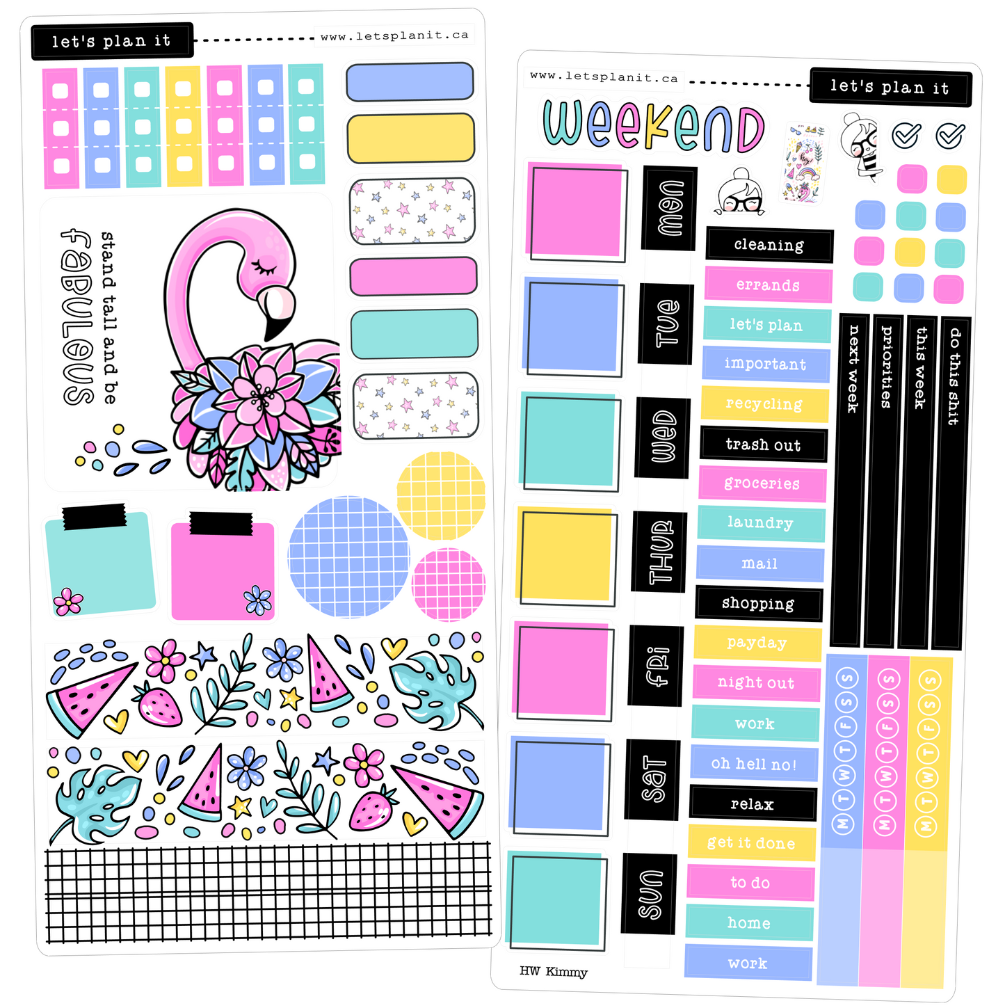 KIMMY COLLECTION | Weekly Kits