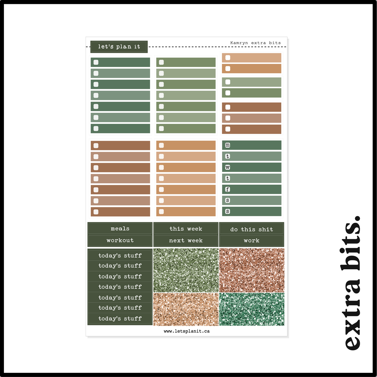 KAMRYN COLLECTION | Weekly Kits