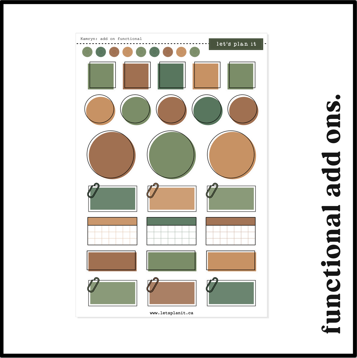 KAMRYN COLLECTION | Weekly Kits