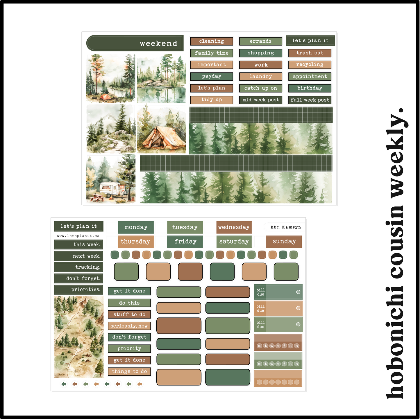 KAMRYN COLLECTION | Weekly Kits