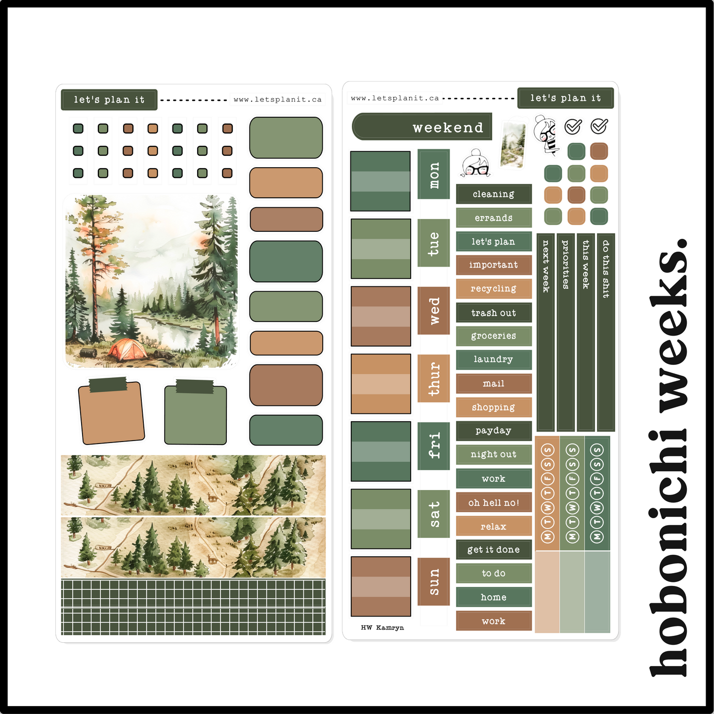 KAMRYN COLLECTION | Weekly Kits