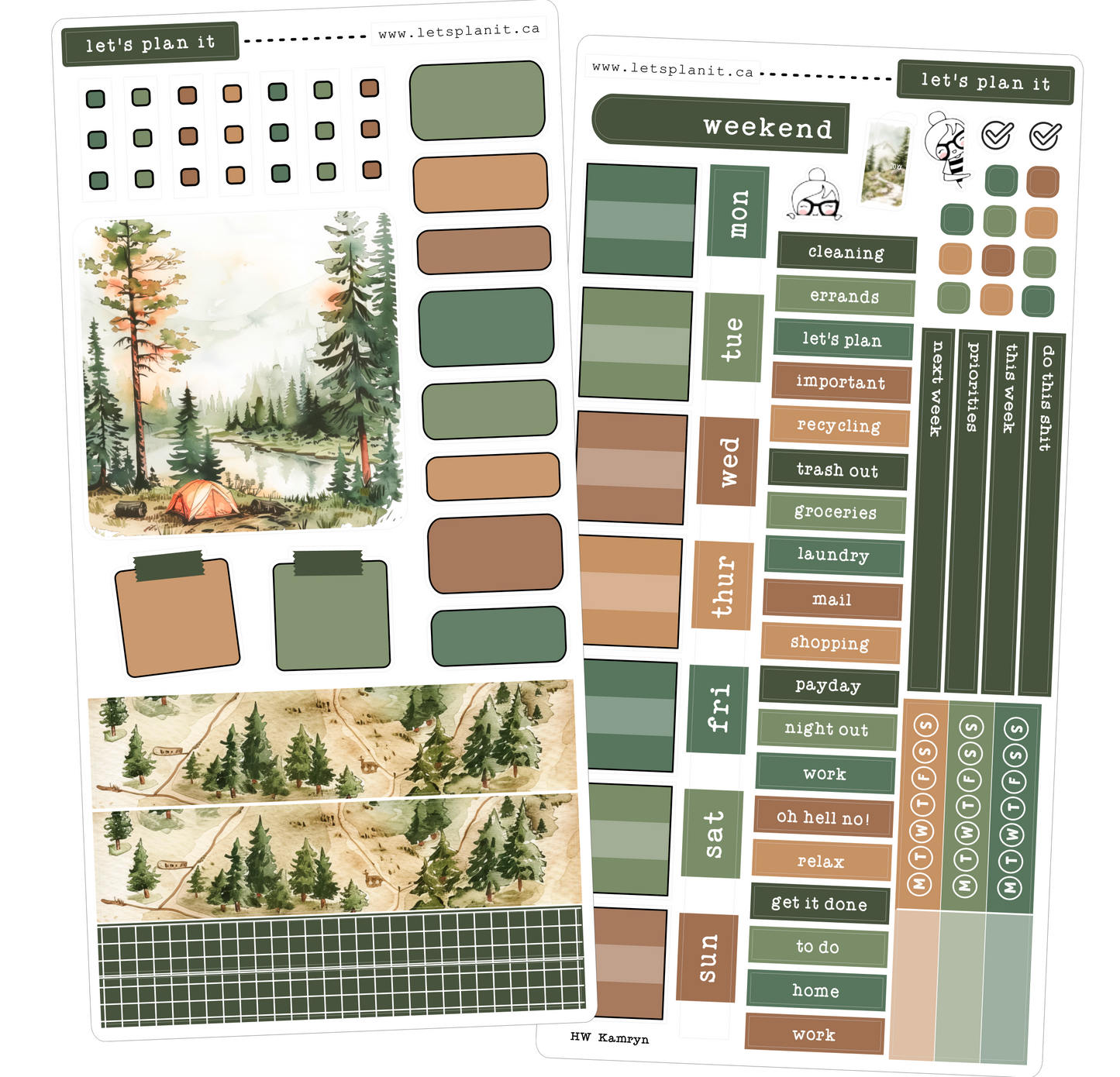 KAMRYN COLLECTION | Weekly Kits