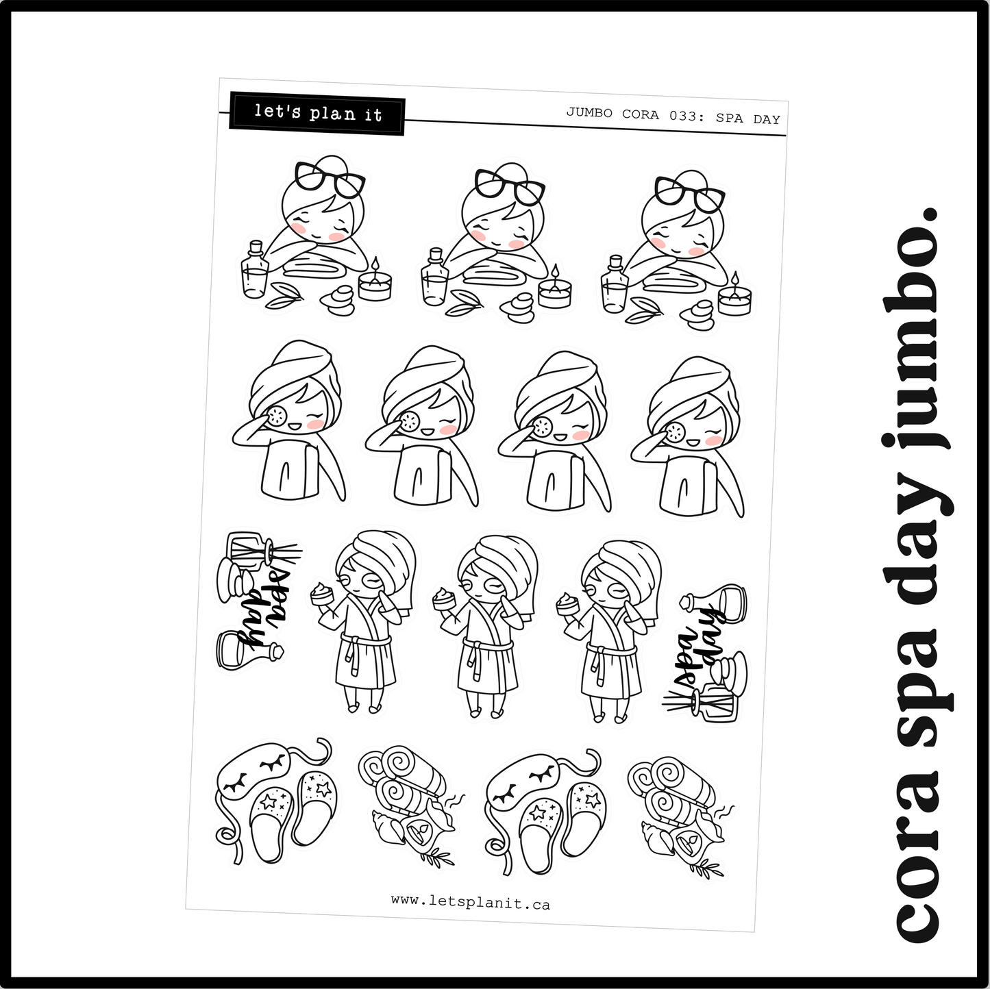 Cora | SPA | character stickers