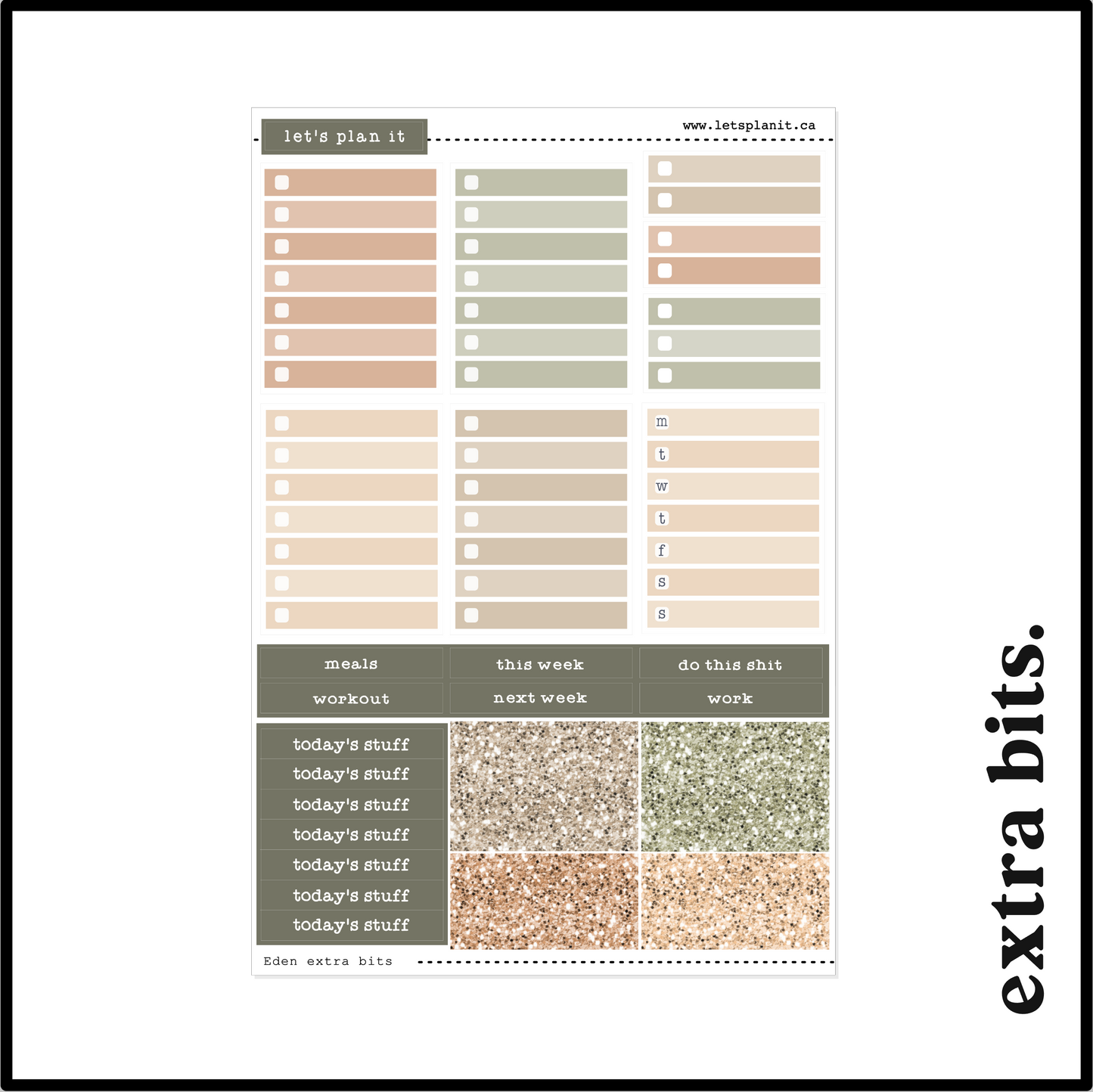 EDEN COLLECTION | Weekly Kits