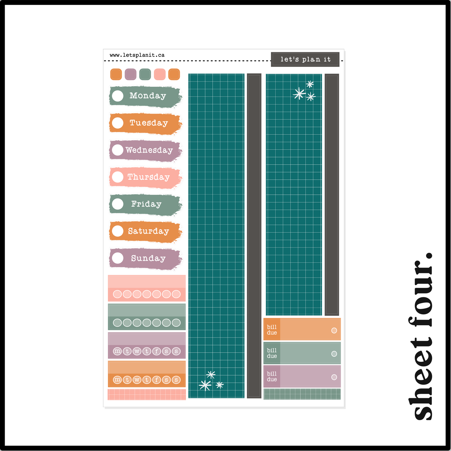 AVERY COLLECTION | Weekly Kits