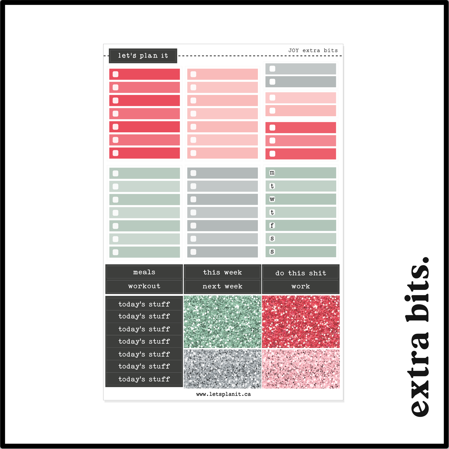 JOY COLLECTION | Weekly Kits