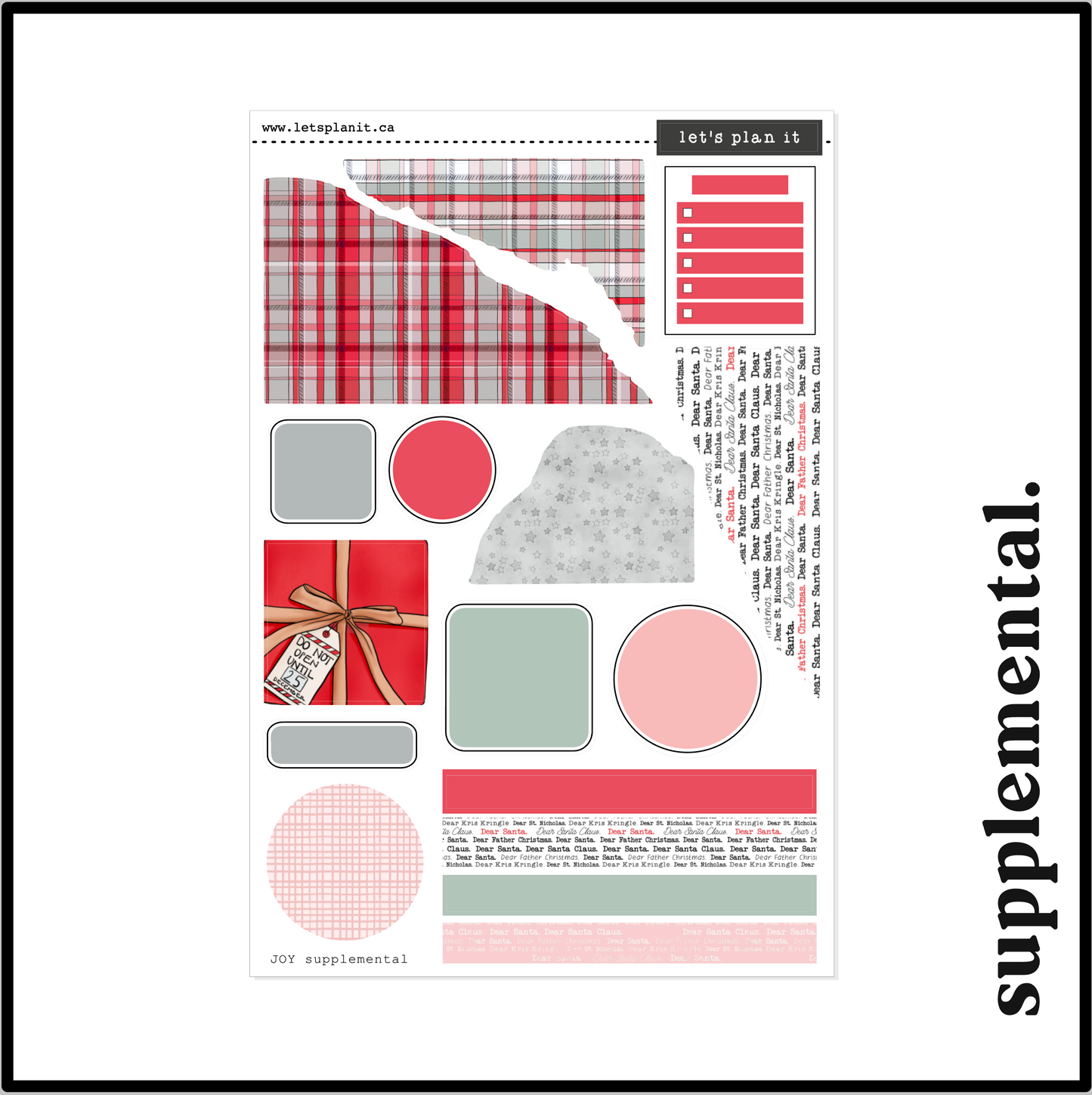 JOY COLLECTION | Weekly Kits