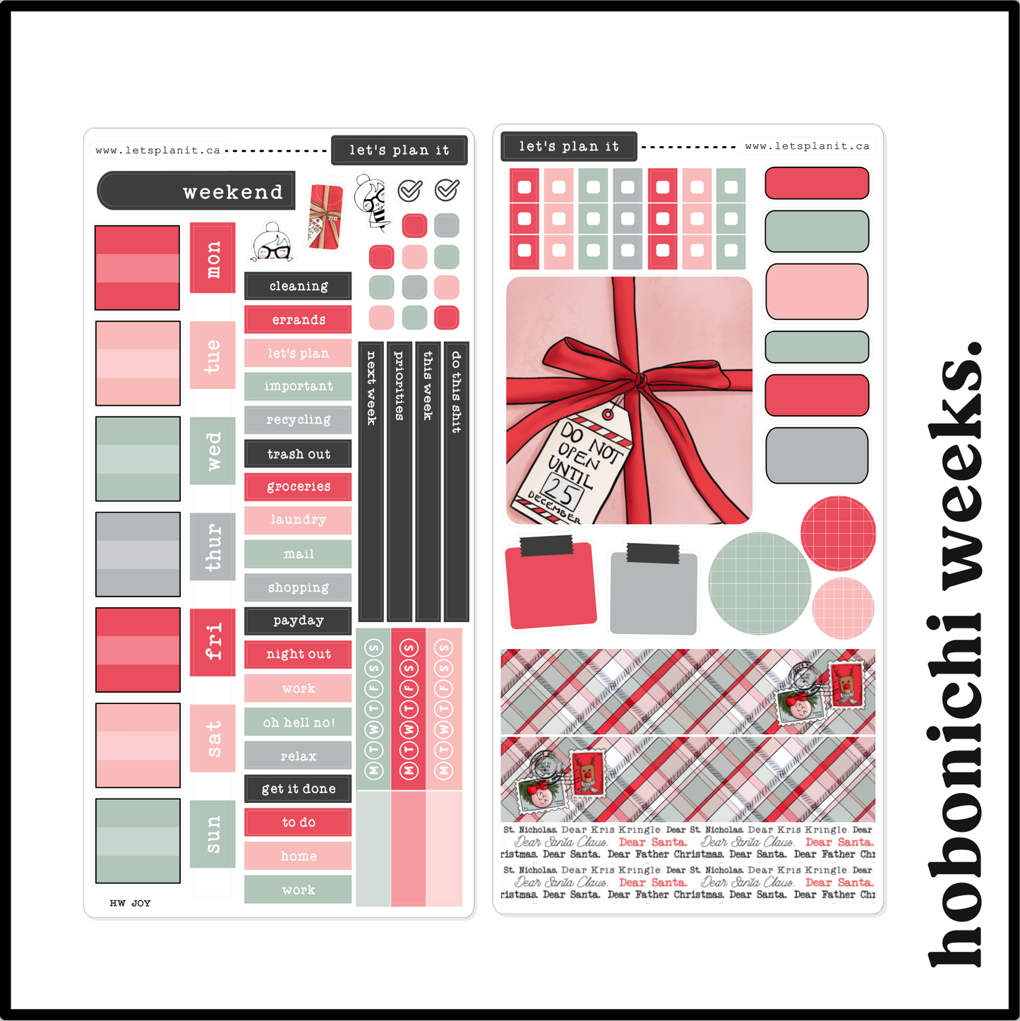 JOY COLLECTION | Weekly Kits