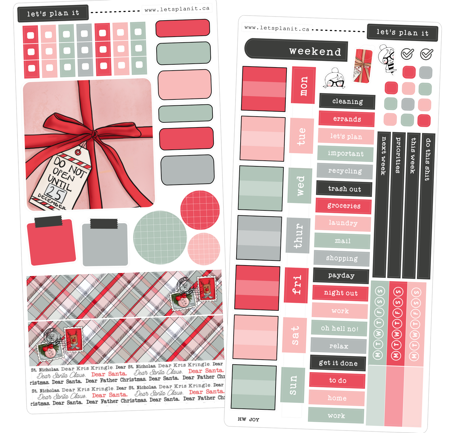 JOY COLLECTION | Weekly Kits