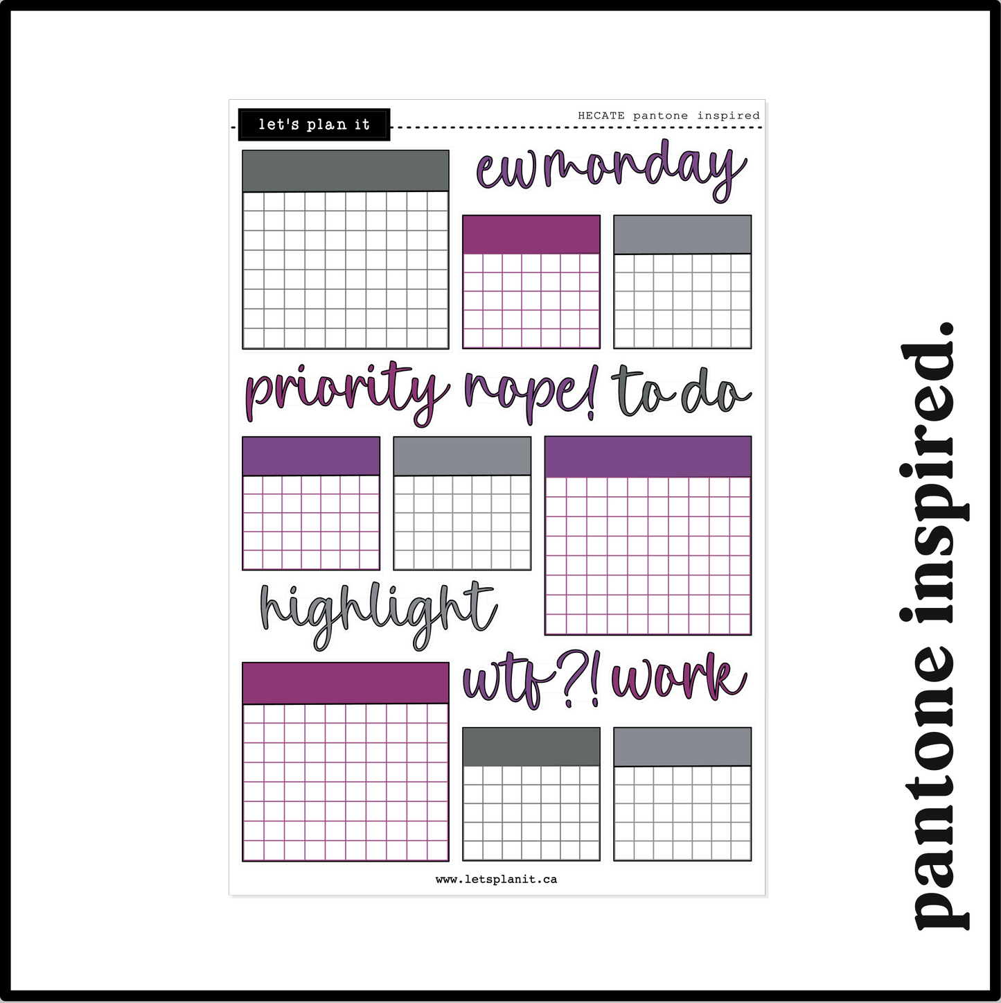 HECATE COLLECTION | Weekly Kits