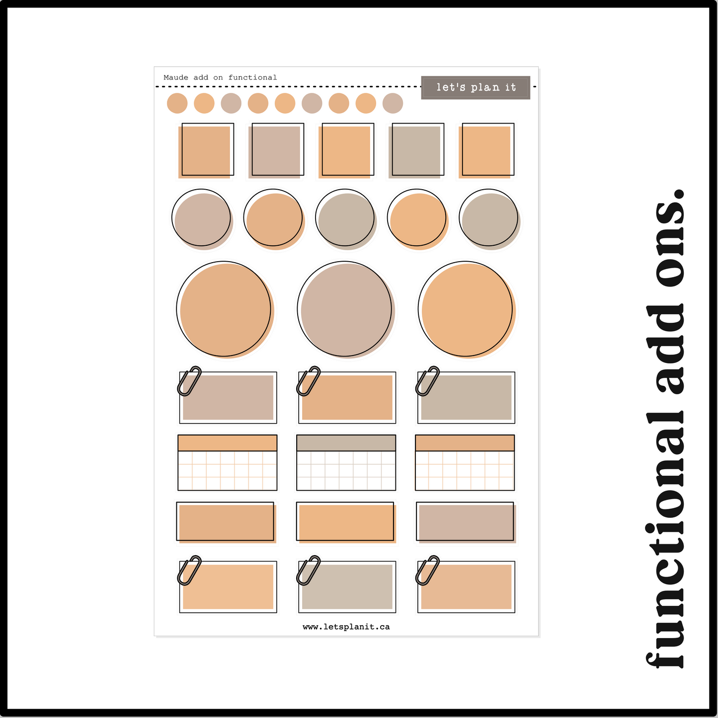 MAUDE COLLECTION | Weekly Kits