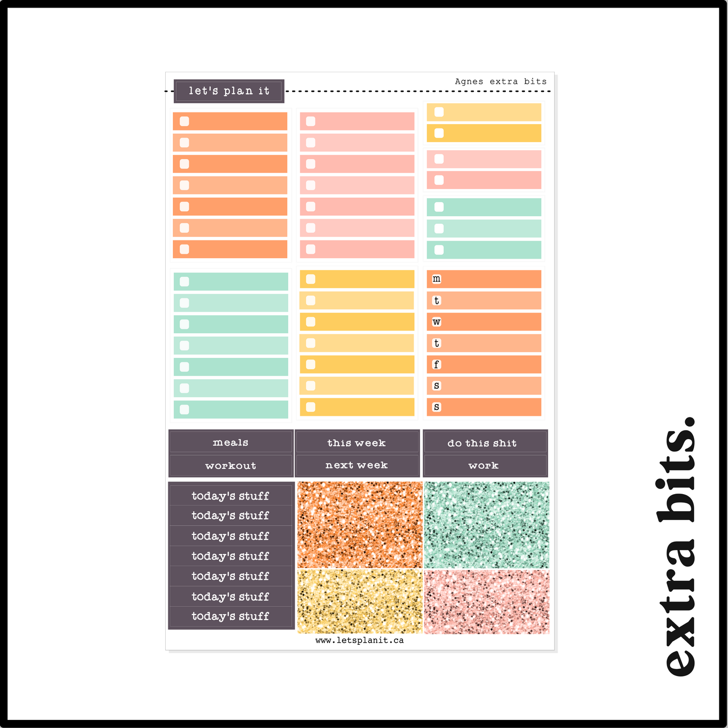 AGNES COLLECTION | Weekly Kits