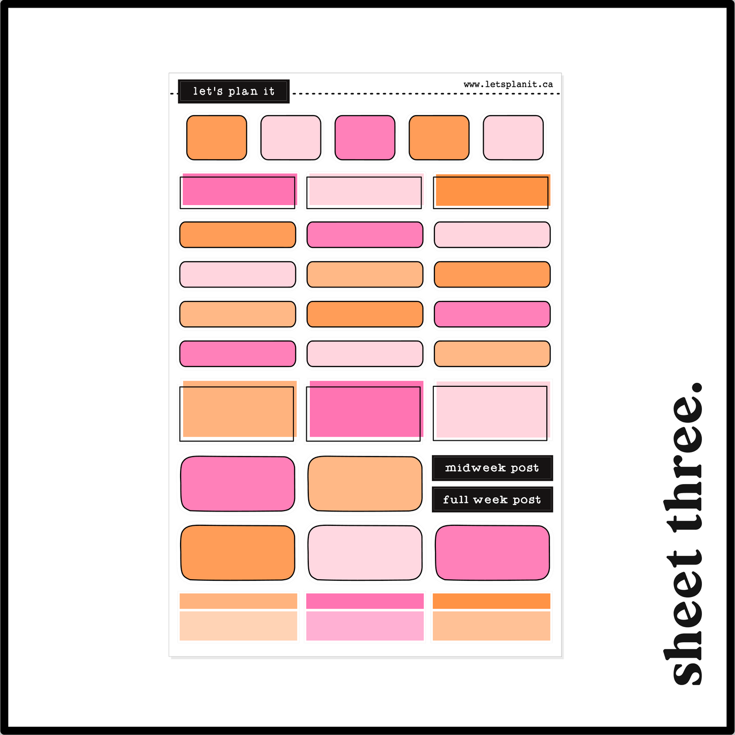 KELLY COLLECTION | Weekly Kits